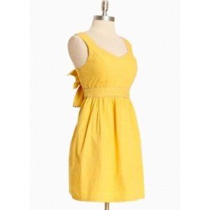 Anthropologie Judith March Bow Dress